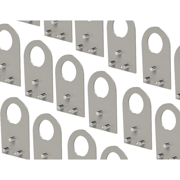 Lifting Lug, 11 in. H x 11 in. W x 4 in. L, Steel